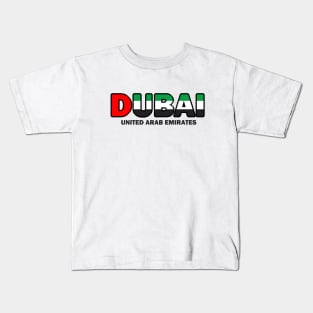 Dubai - United Arab Emirates Kids T-Shirt